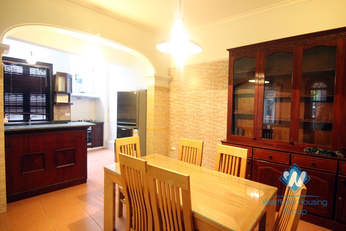 A spacious and beautiful house for rent in Tay Ho,Hanoi